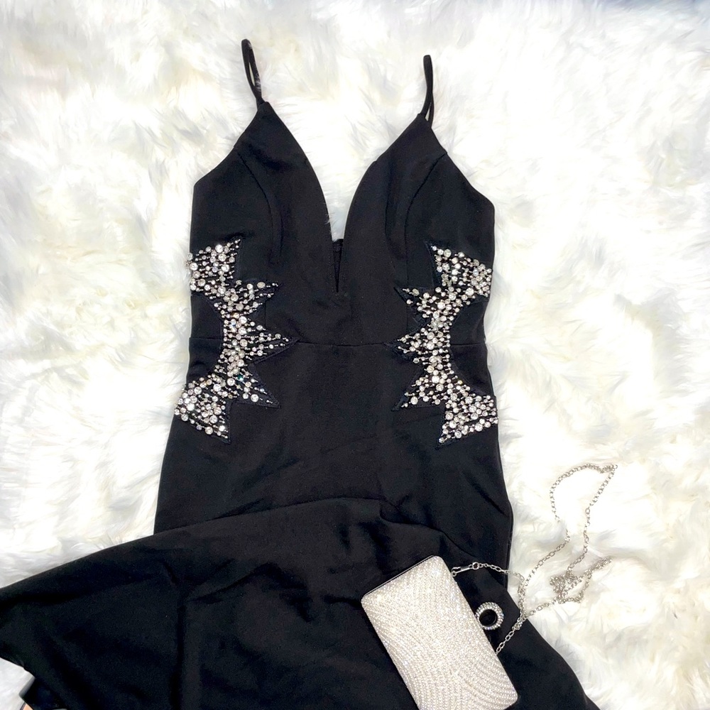 Black star status maxi gown ⭐️